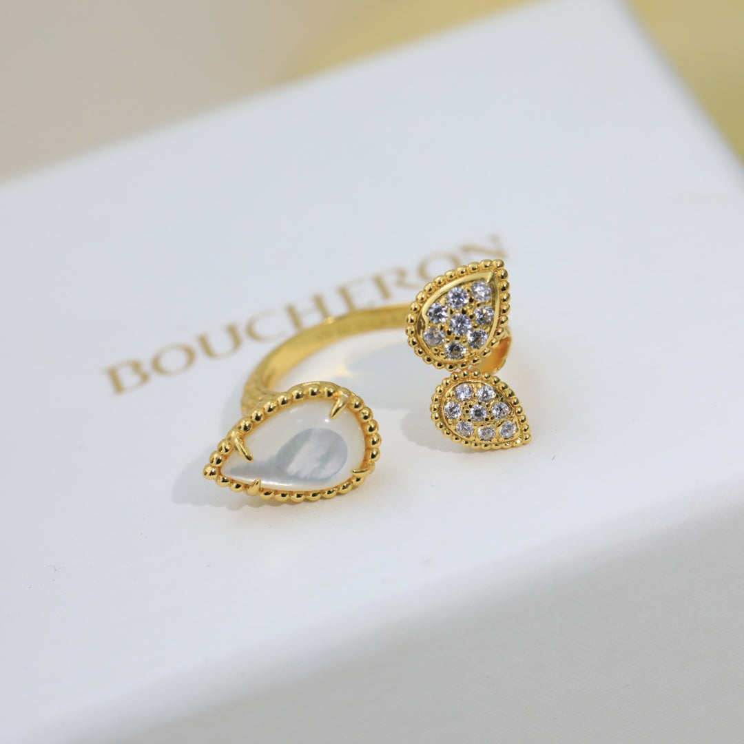18K Serpent Boh¨¨me Diamonds Ring